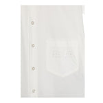 Maison Margiela Abito Mezza Manica Bicolore Bianco/Nero per Bambina M60641 BIANCO/NERO MAISON MARGIELA 