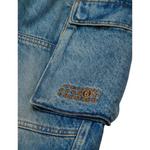Maison Margiela Jeans tinta unita con Elastico In Vita Azzurro per Bambino M60793 AZZURRO MAISON MARGIELA 