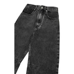 Maison Margiela Jeans tinta unita Modello Palazzo Nero per Bambina M60844X NERO MAISON MARGIELA 