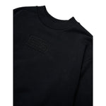 Maison Margiela Felpa tinta unita Mezzo Collo Nero per Bambina M60904MM04H NERO MAISON MARGIELA 