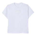 Maison Margiela T-Shirt tinta unita Girocollo Bianco per Bambino M60906MM04I BIANCO MAISON MARGIELA 