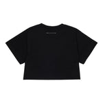 Maison Margiela T-Shirt tinta unita con Stampa Nero per Bambina M60908 NERO MAISON MARGIELA 