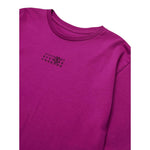 Maison Margiela T-Shirt tinta unita con Stampa Viola per Bambina M60908X VIOLA MAISON MARGIELA 