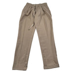 Make Pantalone tinta unita con Elastico In Vita Beige per Bambino MK2025 BEIGE MAKE 