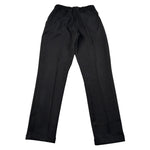 Make Pantalone tinta unita con Elastico In Vita Nero per Bambino MK2025 NERO MAKE 
