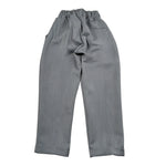 Make Pantalone tinta unita con Elastico In Vita Grigio per Neonato MK2025N GRIGIO MAKE 
