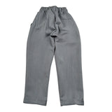 Make Pantalone tinta unita con Elastico In Vita Grigio per Neonato MK2025N GRIGIO MAKE 
