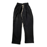 Make Pantalone tinta unita con Elastico In Vita Nero per Neonato MK2025N NERO MAKE 