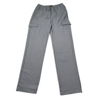 Jeckerson Pantalone tinta unita con Elastico In Vita Grigio per Bambino J4501 GRIGIO JECKERSON 