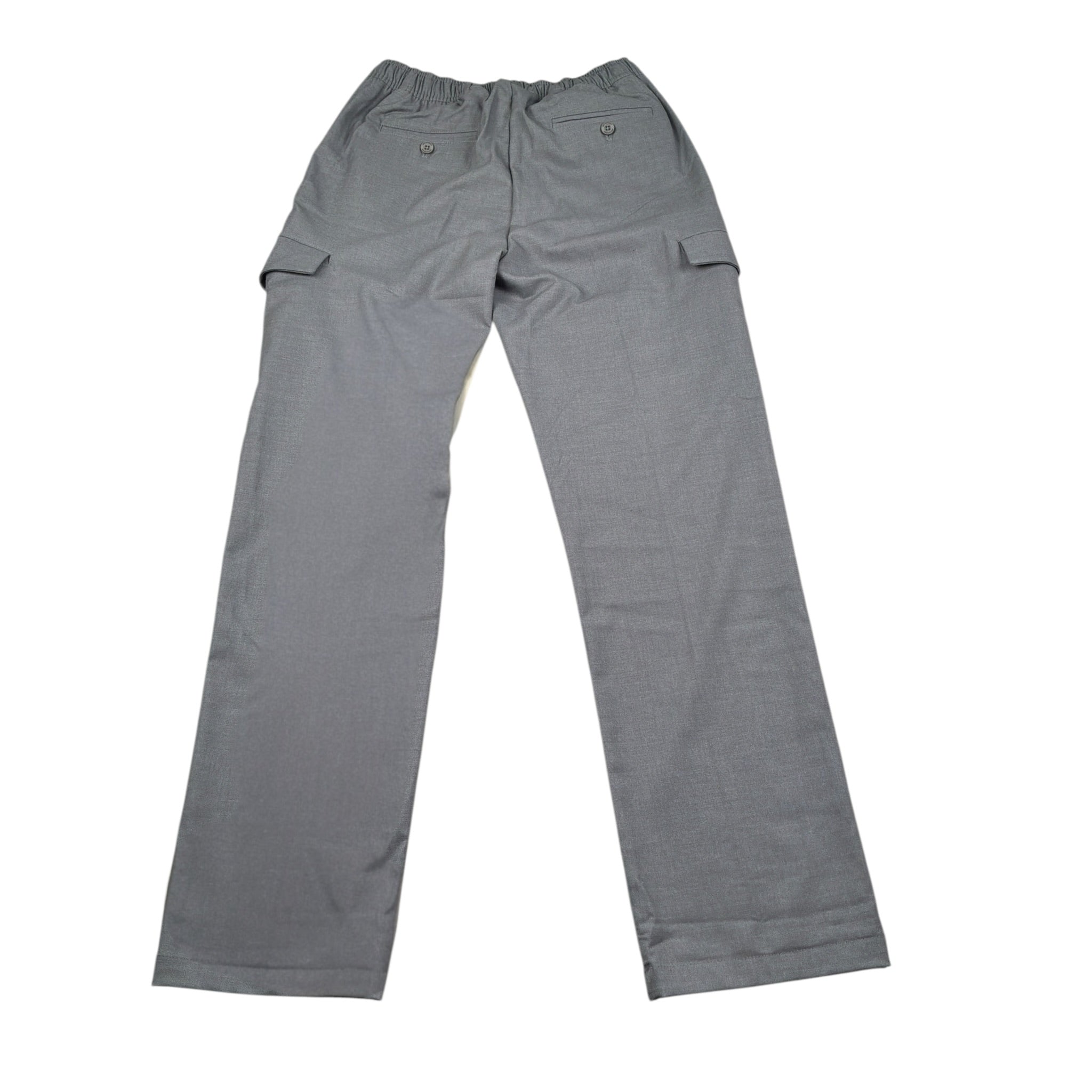 Jeckerson Pantalone tinta unita con Elastico In Vita Grigio per Bambino J4501 GRIGIO JECKERSON 