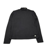 Manila Grace Shirt tinta unita Collo Alto Nero per Bambina M2822W25 NERO MANILA GRACE 