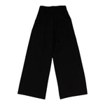 Manila Grace Pantalone tinta unita Modello Palazzo Nero per Bambina M2889W25 NERO MANILA GRACE 