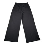 Manila Grace Pantalone tinta unita Modello Palazzo Nero per Bambina M2889W25X NERO MANILA GRACE 