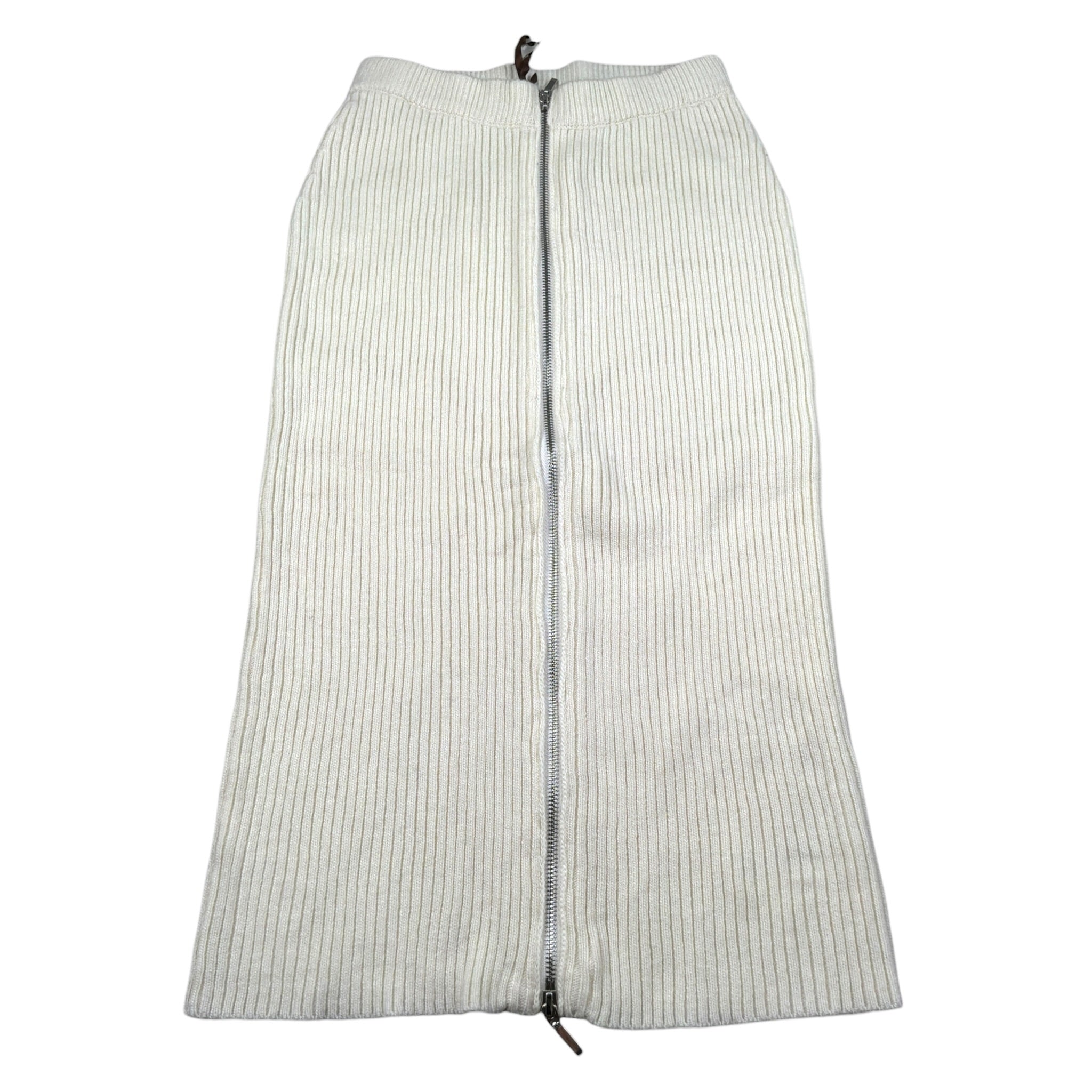 Manila Grace Gonna tinta unita con Zip Panna per Bambina M2926W25 PANNA MANILA GRACE 