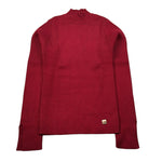 Manila Grace Maglia Collo Alto tinta unita Rosso per Bambina M2974W25 ROSSO MANILA GRACE 