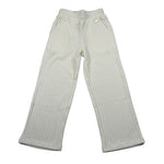 Manila Grace Pantalone tinta unita con Elastico In Vita Panna per Bambina MFBF24P204 PANNA MANILA GRACE 