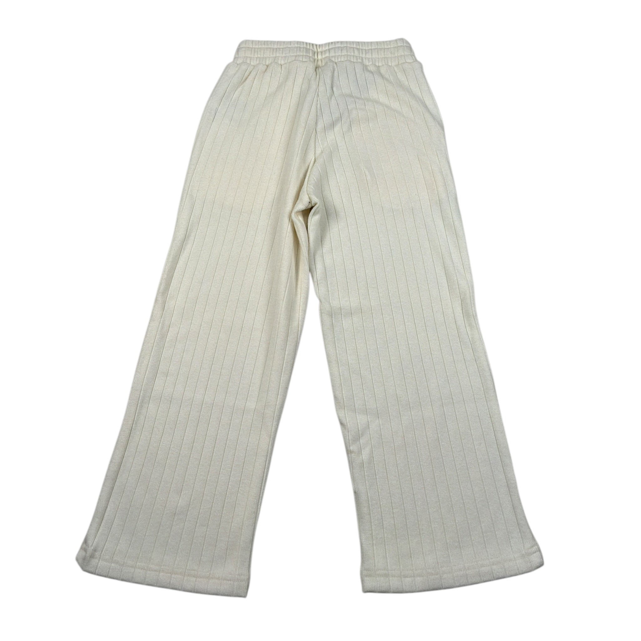 Manila Grace Pantalone tinta unita con Elastico In Vita Panna per Bambina MFBF24P204 PANNA MANILA GRACE 