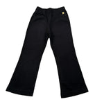 Manila Grace Pantalone Modello Zampa tinta unita Nero per Bambina MFBF24P233 NERO MANILA GRACE 