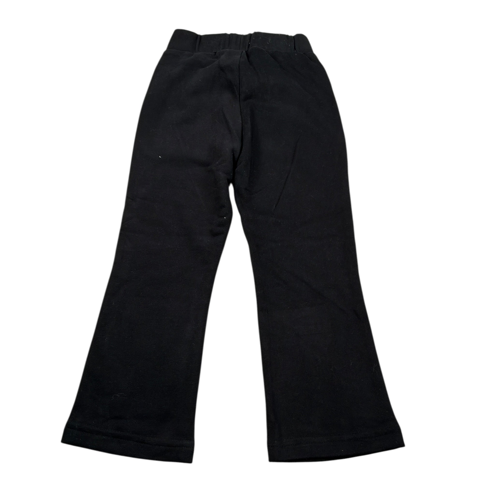 Manila Grace Pantalone Modello Zampa tinta unita Nero per Bambina MFBF24P233 NERO MANILA GRACE 