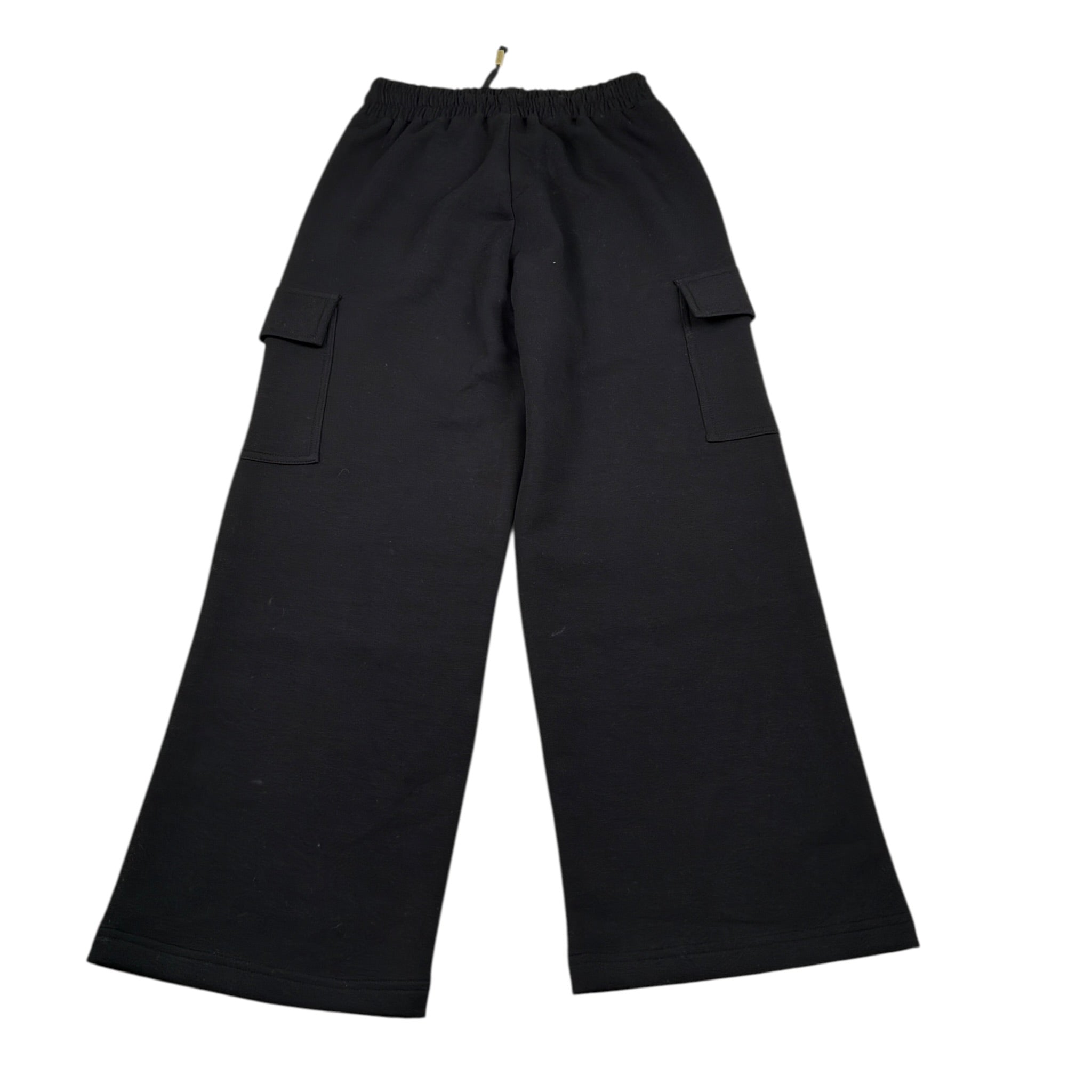 Manila Grace Pantalone Modello Palazzo tinta unita Nero per Bambina MFJF24P117 NERO MANILA GRACE 