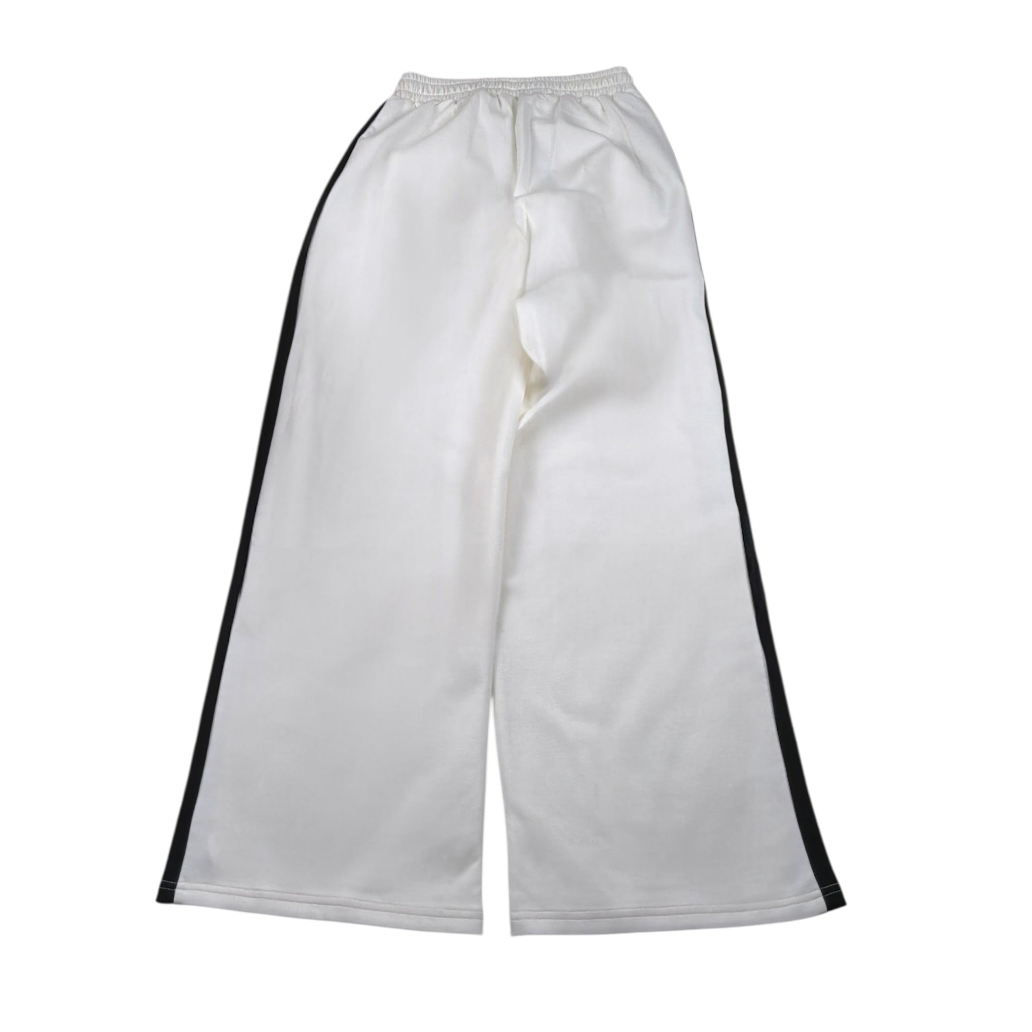 Manila Grace Pantalone tinta unita Modello Palazzo Bianco per Bambina MFJF24P137 BIANCO MANILA GRACE 