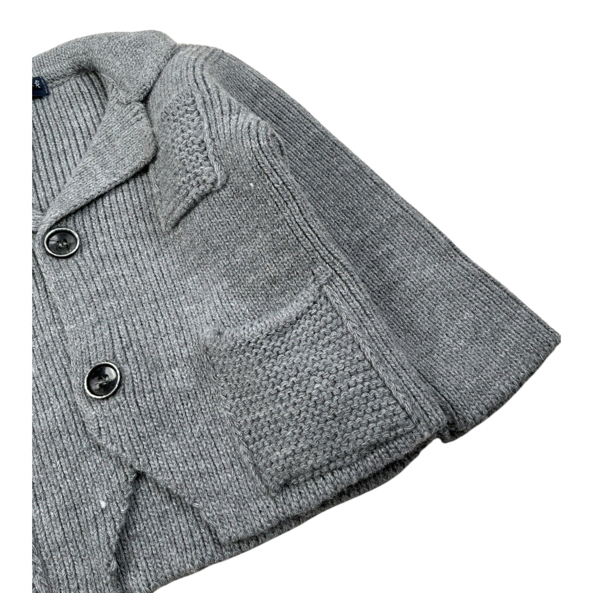 Manuel & Frank Cardigan tinta unita Grigio per Neonato 4104 GRIGIO MANUEL & FRANK 