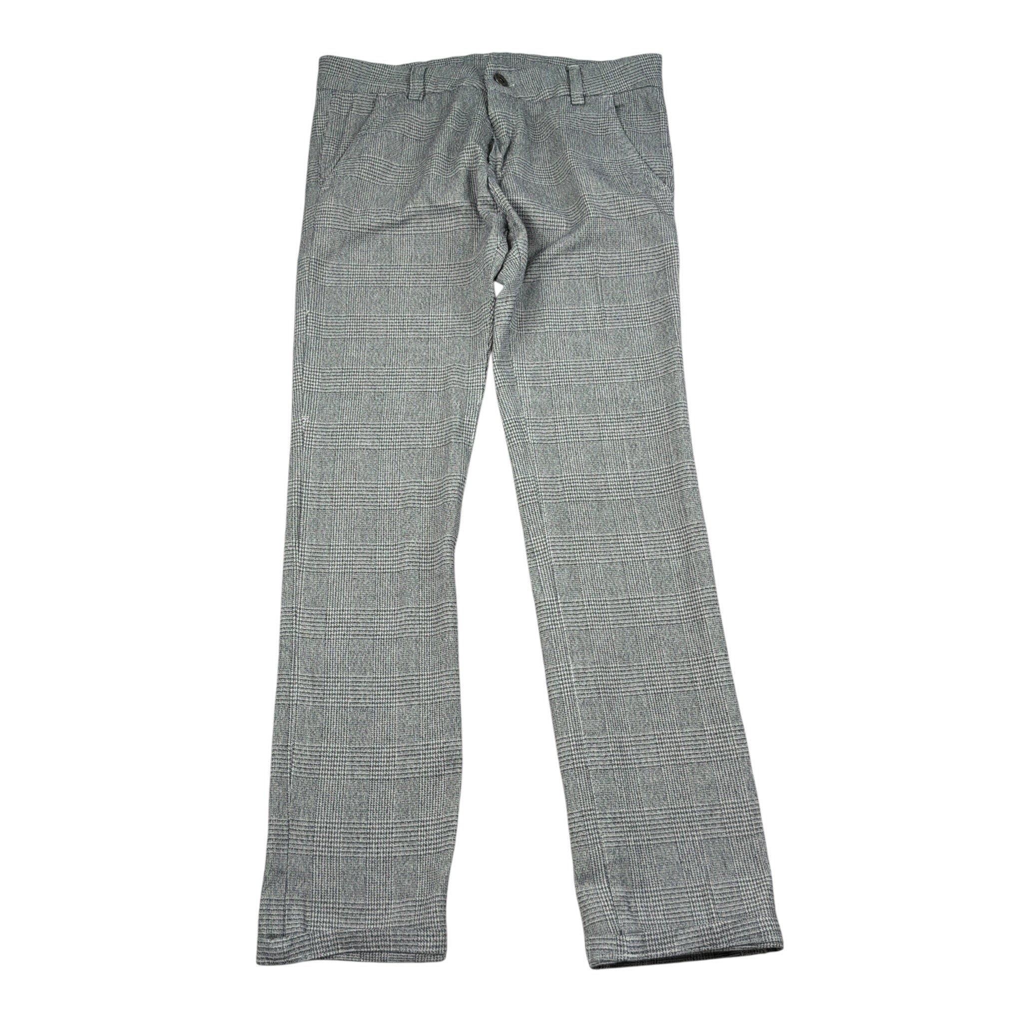 Manuel & Frank Pantalone tinta unita con Microfantasia Grigio per Bambino MF1346R GRIGIO MANUEL & FRANK 