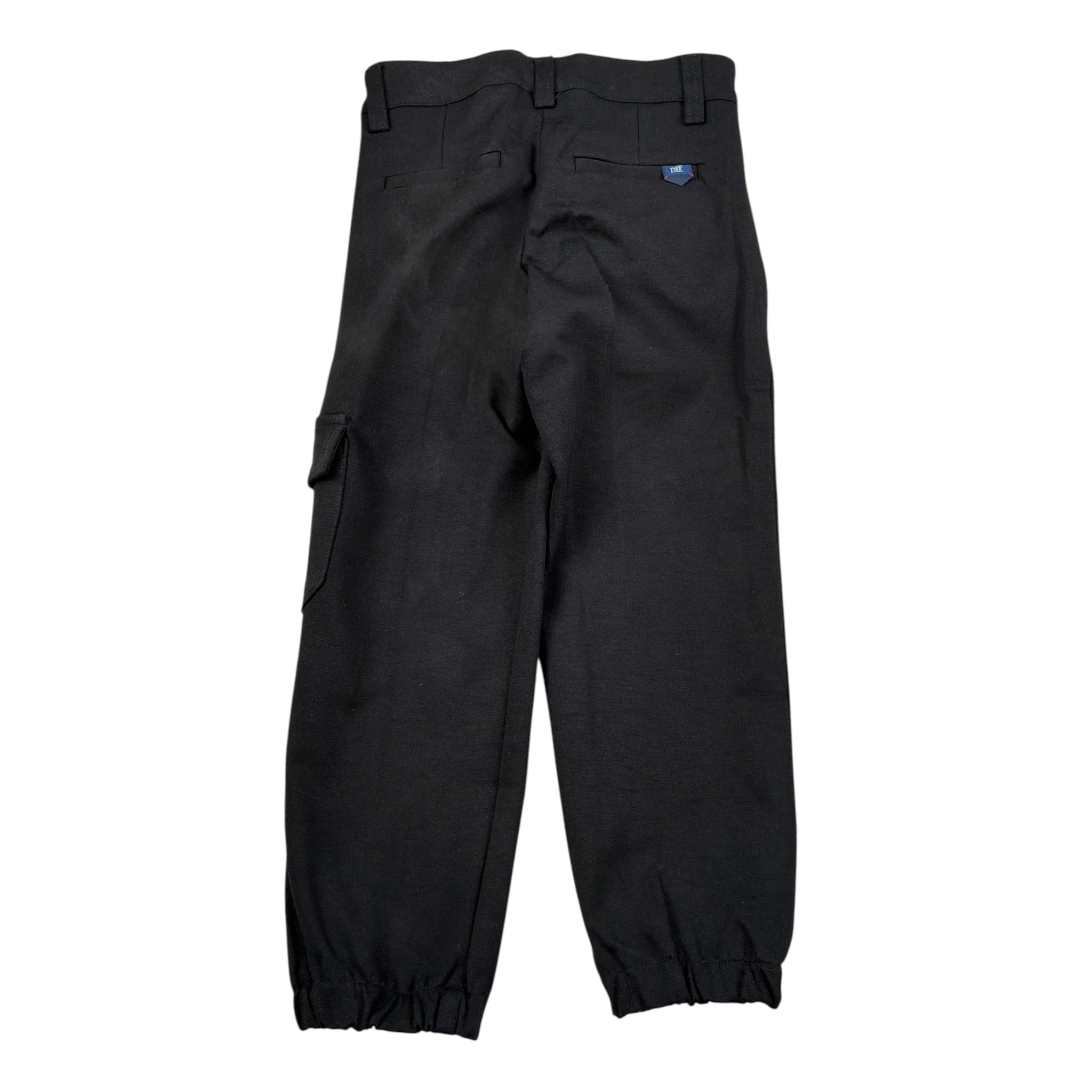 Manuel & Frank Pantalone tinta unita con Girovita Regolabile Nero per Bambino MF1540B NERO MANUEL & FRANK 