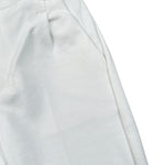 Manuel & Frank Pantalone tinta unita con Elastico In Vita Bianco per Neonato MF1575I BIANCO MANUEL & FRANK 