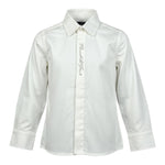 Manuel & Frank Camicia tinta unita con Stampa Bianco per Neonato MF3285BN BIANCO MANUEL & FRANK 