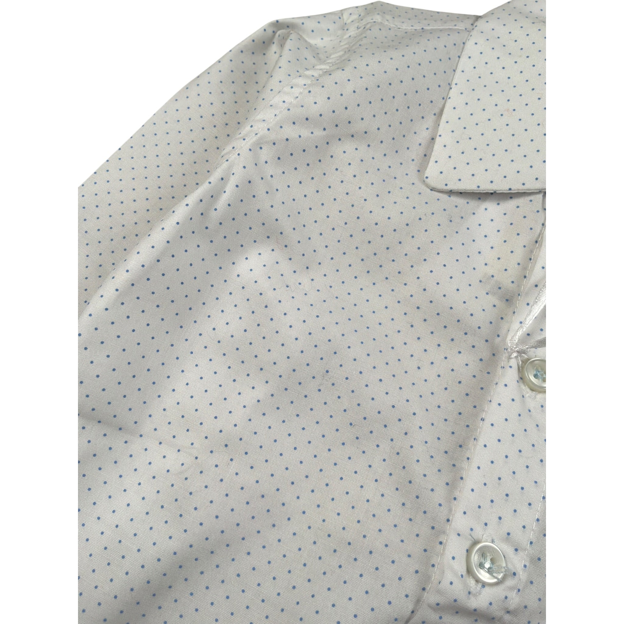Manuel & Frank Camicia Modello Body tinta unita con Pois Bianco per Neonato MF3296I BIANCO MANUEL & FRANK 