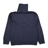 Manuel & Frank Maglia Collo Alto tinta unita Blu per Bambino MF4000B BLU MANUEL & FRANK 