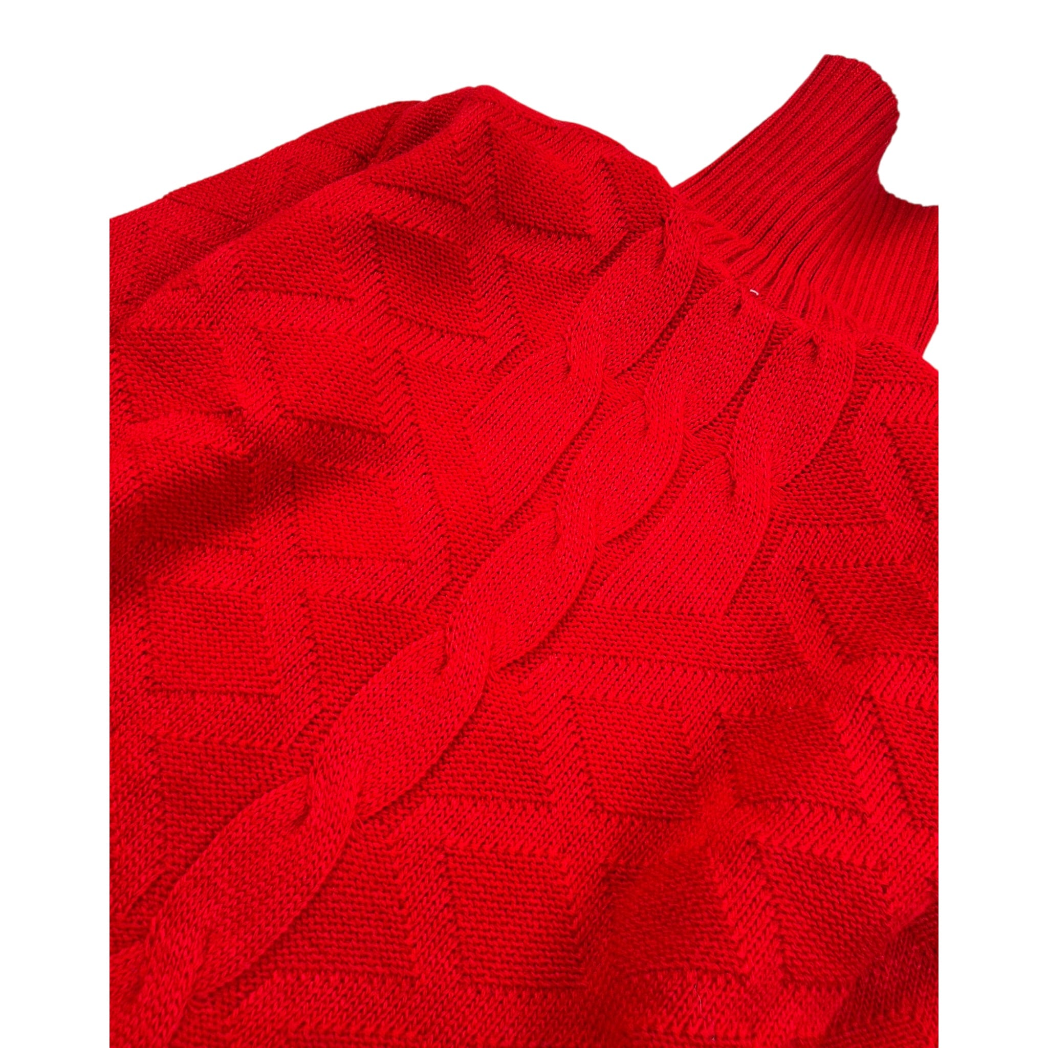 Manuel & Frank Maglia Collo Alto tinta unita Rosso per Bambino MF4190BJ ROSSO MANUEL & FRANK 