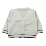 Manuel & Frank Cardigan Tint Unita con Bottoni Panna per Neonato MF4221I PANNA MANUEL & FRANK 
