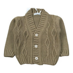 Manuel & Frank Cardigan Tint Unita con Bottoni Cammello per Neonato MF4338I CAMMELLO MANUEL & FRANK 