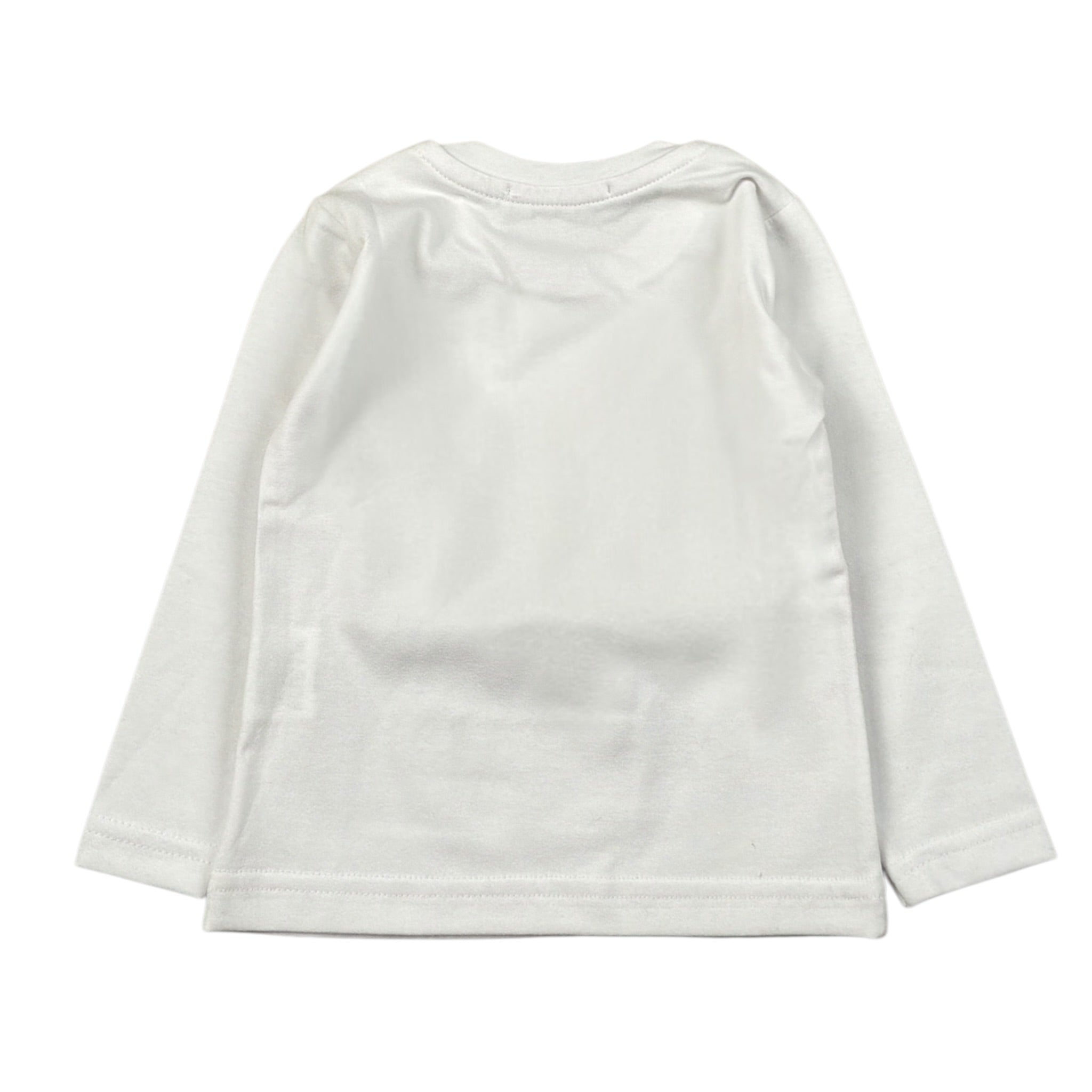 Manuel & Frank Shirt Girocollo tinta unita con Stampa Bianco per Neonato MF6067N BIANCO MANUEL & FRANK 