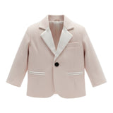 Manuel & Frank Giacca tinta unita con Bottoni Beige per Neonato MF6341A BEIGE MANUEL & FRANK 