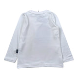 Manuel & Frank Shirt tinta unita Girocollo con Stampa Bianco per Bambino MF7356B BIANCO MANUEL & FRANK 