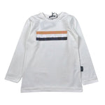 Manuel & Frank Shirt tinta unita Girocollo con Stampa Bianco per Bambino MF7356B BIANCO MANUEL & FRANK 