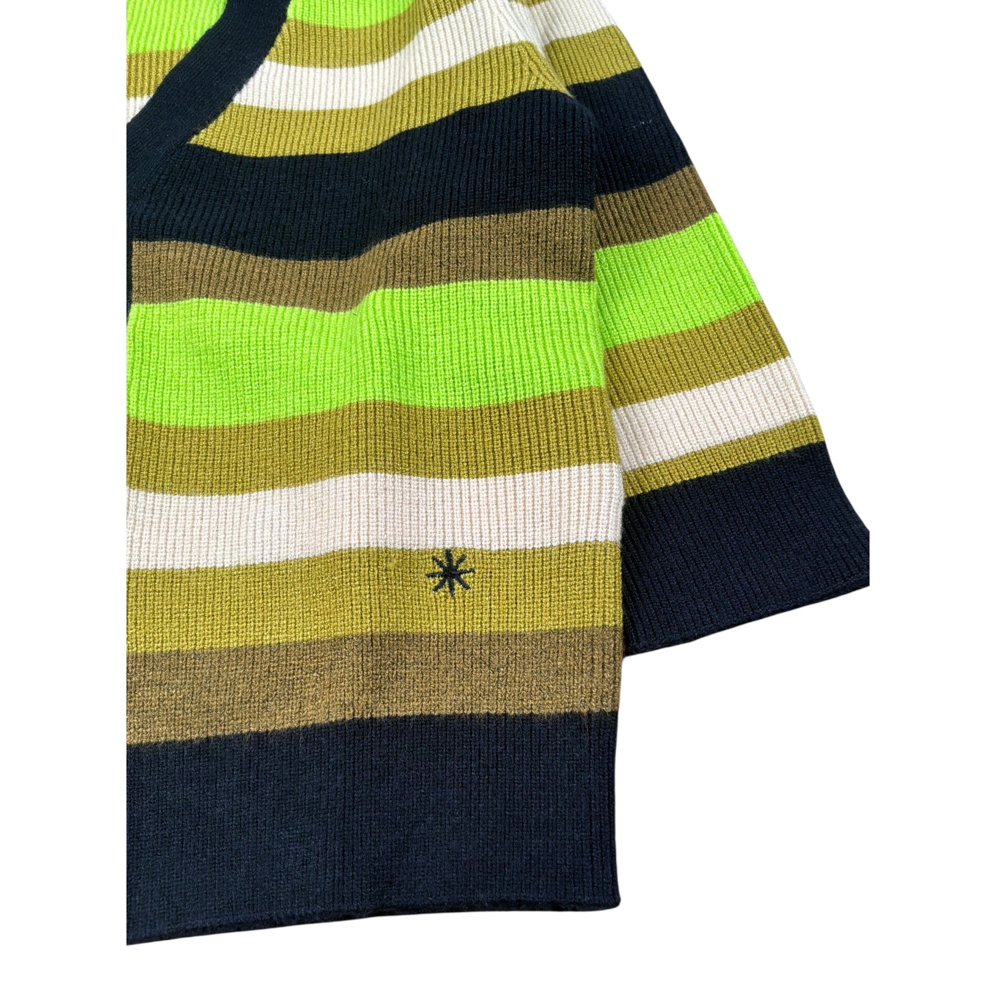 Manuel Ritz Cardigan Fantasia A Righe Multicolor per Neonato MR3146 MULTICOLOR MANUEL RITZ 