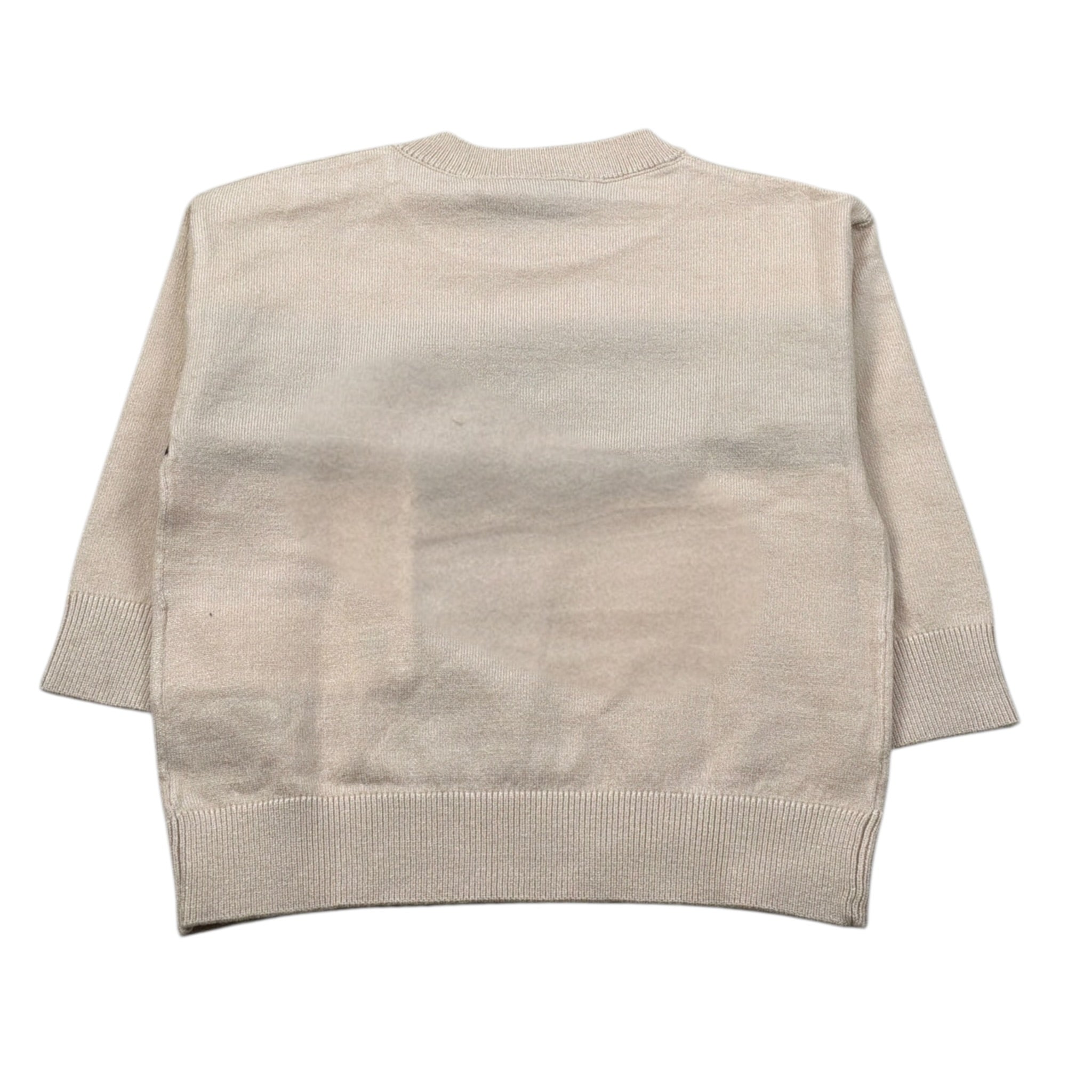 Manuel Ritz Maglia Girocollo tinta unita con Logo Beige per Neonato MR3153 BEIGE MANUEL RITZ 