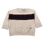 Manuel Ritz Maglia Girocollo tinta unita con Logo Beige per Neonato MR3153 BEIGE MANUEL RITZ 