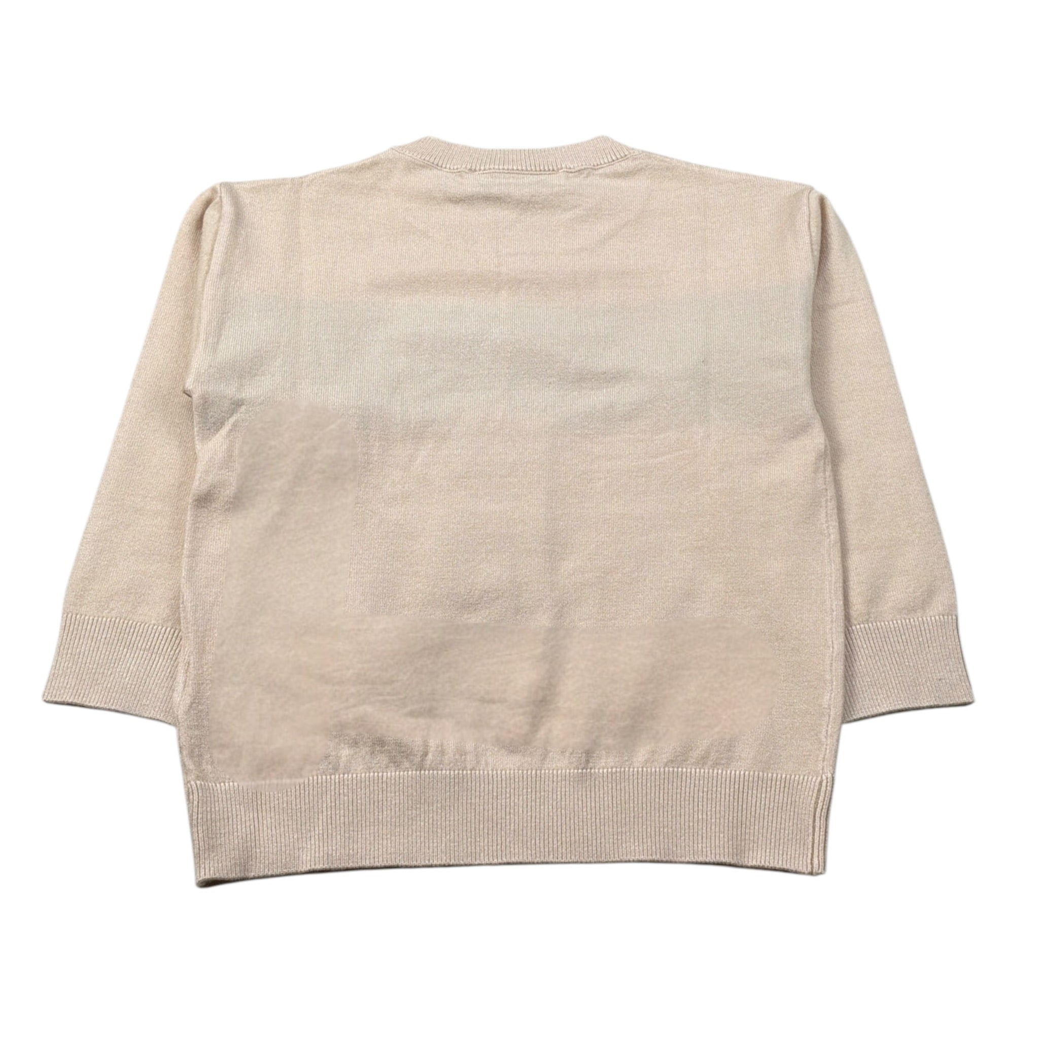 Manuel Ritz Maglia Girocollo tinta unita con Logo Beige per Neonato MR3153X BEIGE MANUEL RITZ 