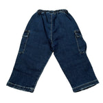 Manuel Ritz Jeans tinta unita con Elastico In Vita Blu per Neonato MR3173X BLU MANUEL RITZ 