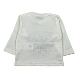 Manuel Ritz Shirt Girocollo tinta unita con Logo Panna per Neonato MR3176NX PANNA MANUEL RITZ 