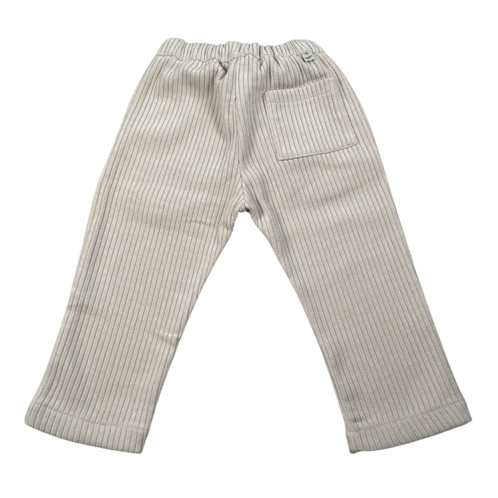 Manuel Ritz Pantalone tinta unita con Elastico In Vita Crema per Neonato MR3178N CREMA MANUEL RITZ 