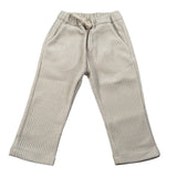 Manuel Ritz Pantalone tinta unita con Elastico In Vita Crema per Neonato MR3178N CREMA MANUEL RITZ 