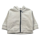 Manuel Ritz Felpa con Zip E Cappuccio tinta unita Beige per Neonato MR3179 BEIGE MANUEL RITZ 