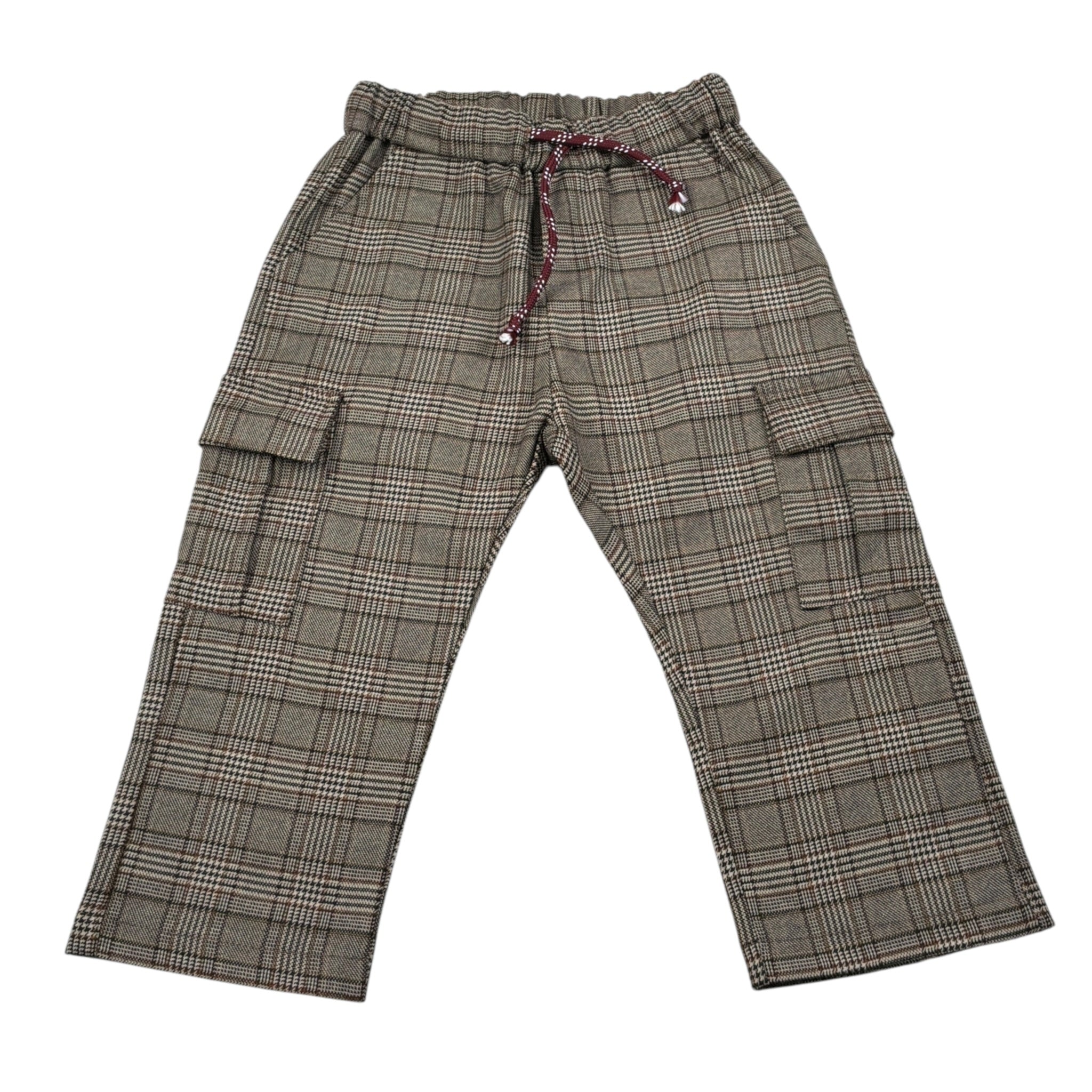 Manuel Ritz Pantalone tinta unita con Fantasia Marrone per Neonato MR3180XN MARRONE MANUEL RITZ 