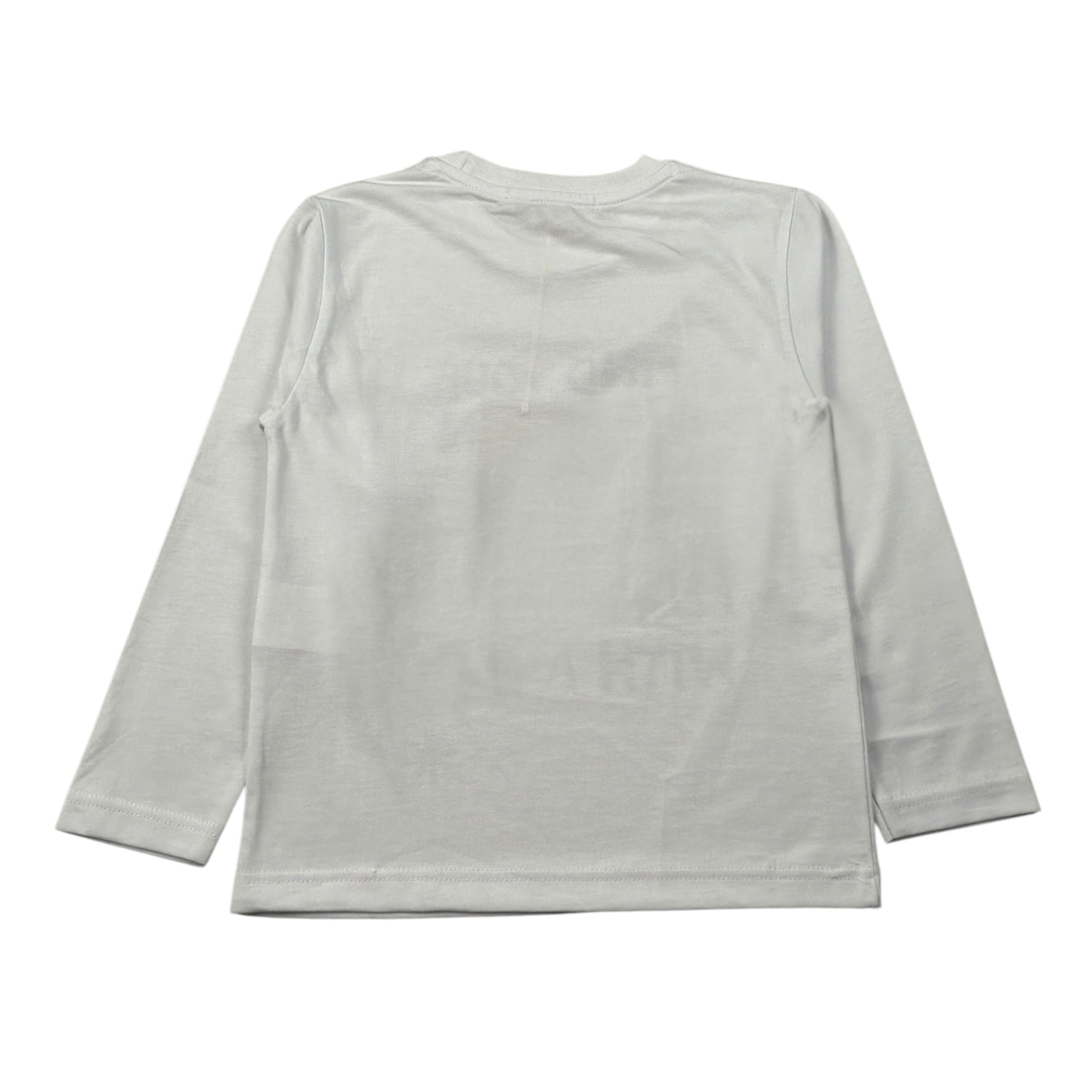 Manuel Ritz Shirt Girocollo tinta unita con Logo Bianco per Bambino MR3183J BIANCO MANUEL RITZ 